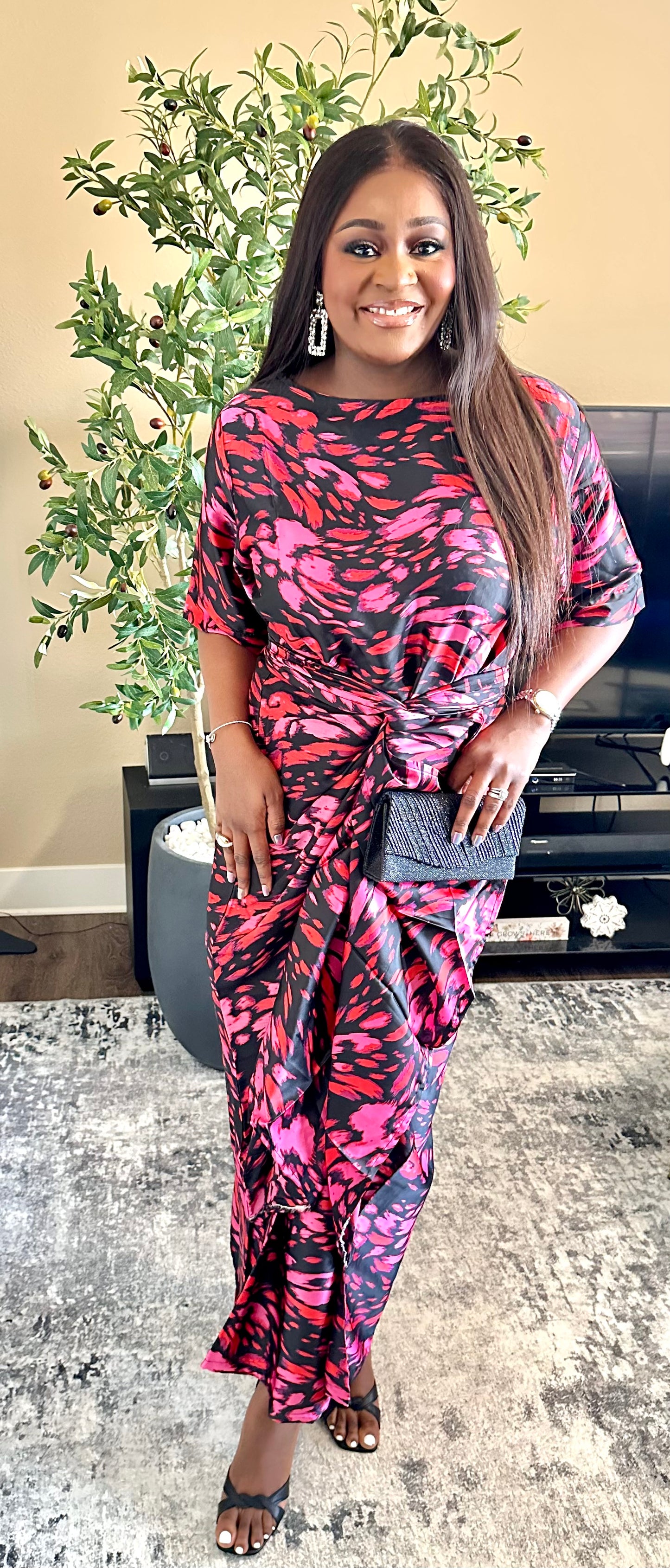 The Soft Grace Wrap Dress