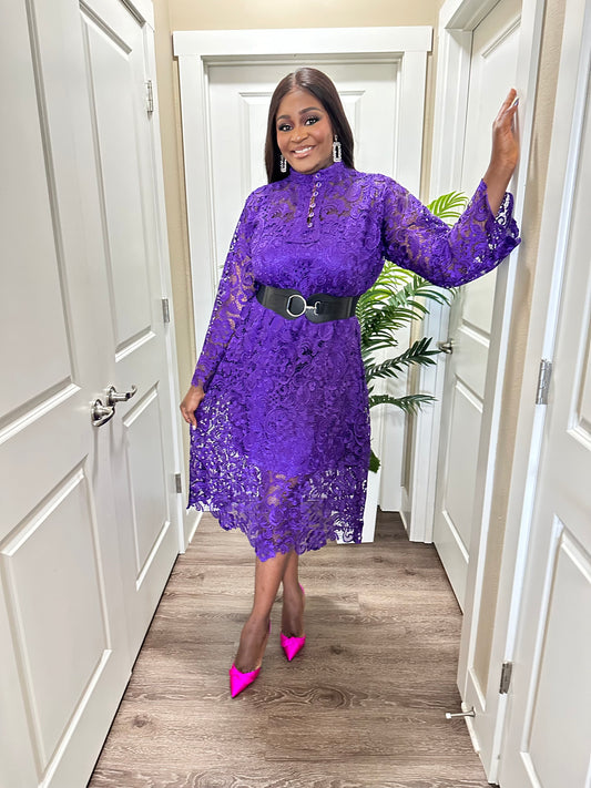 The Cord Lace Muse Dress