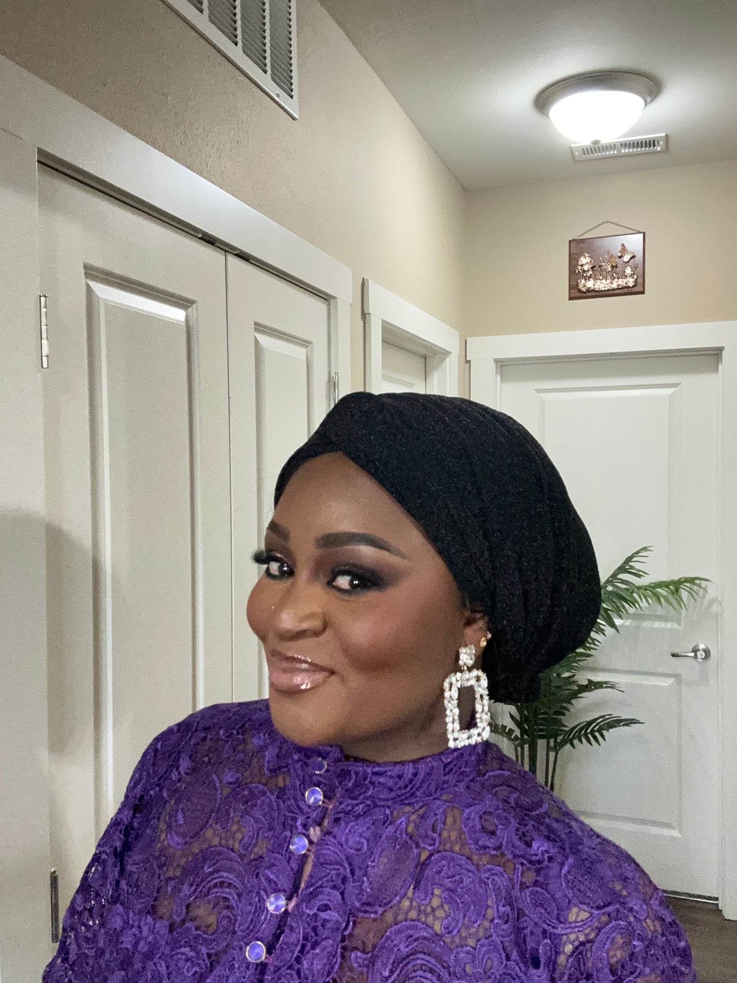 Black Headwrap/Turban