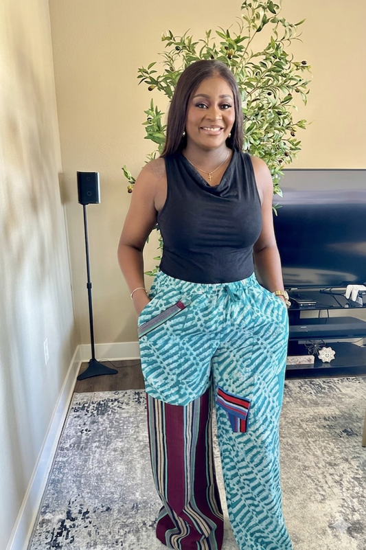 Adire & Aso-oke Palazzo