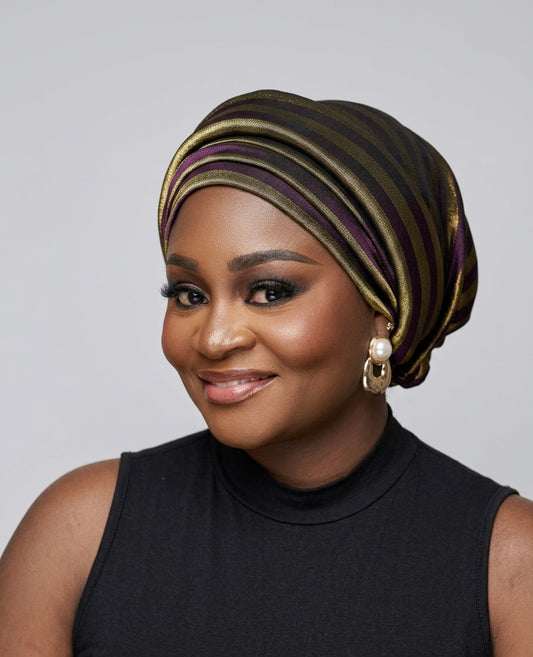 Multicolored Beautiful Headwrap/Turban