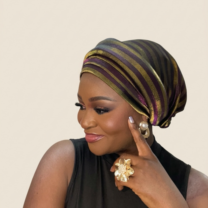 Multicolored Beautiful Headwrap/Turban