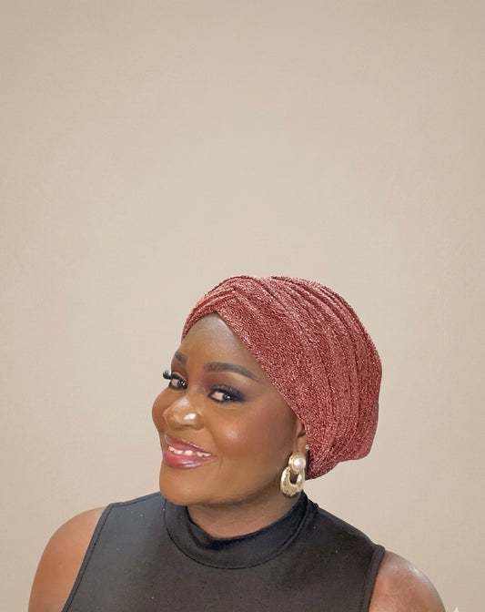 Beautiful Criss Cross Headwrap/Turban