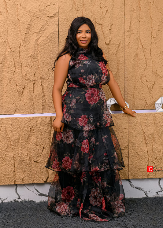 Halter top & maxi skirt