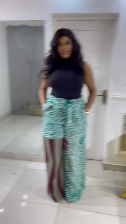 Adire & Aso-oke Palazzo